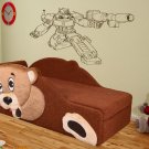 Lego constructor man star Wars toy Kids Stylish Wall Art Sticker Decal 9233
