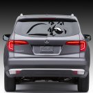 Raccoon Muzzle Animals Wildlife Full Color Car Decal Sticker KR-54 FRST