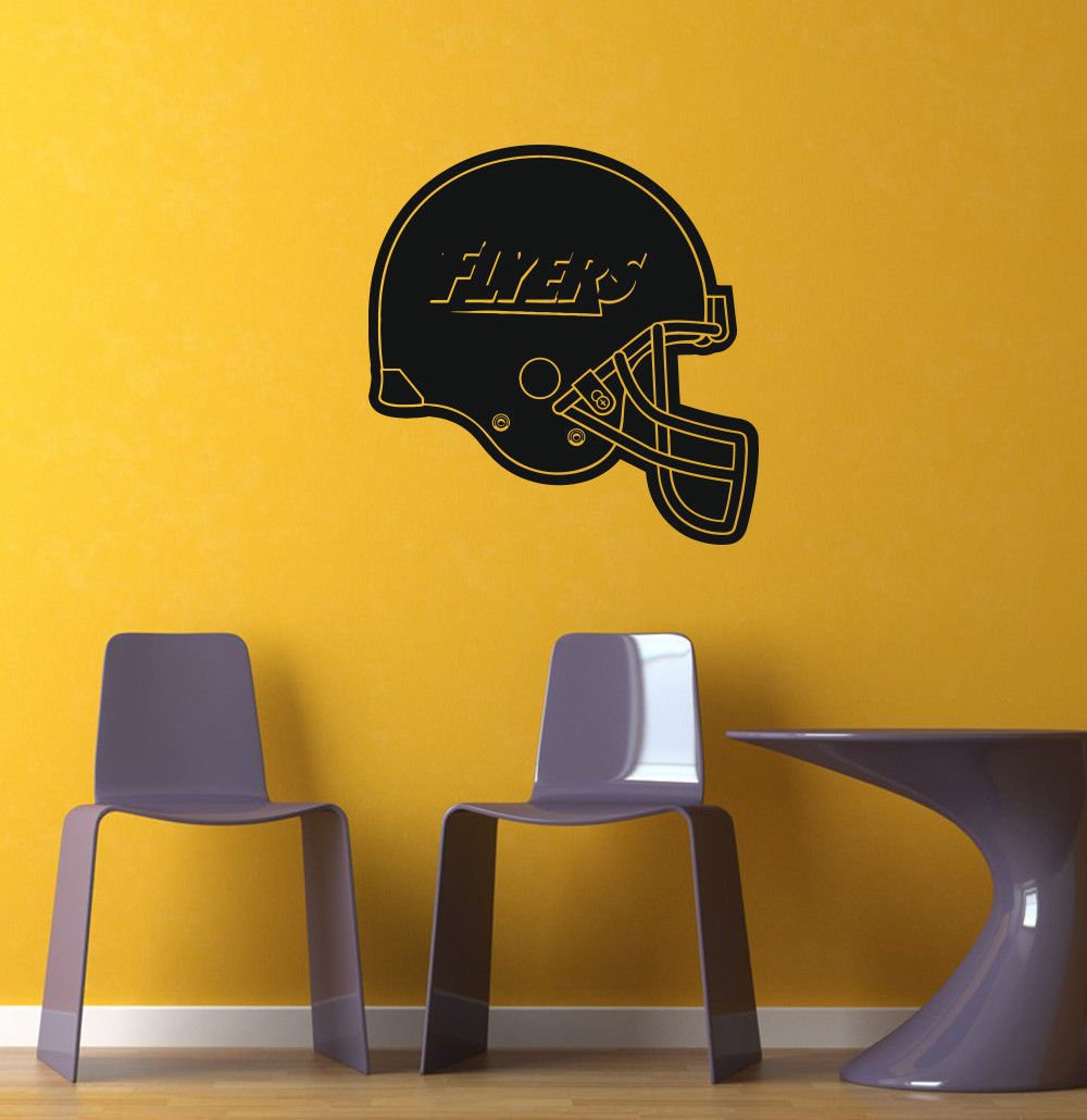 NCAA Wall Mural Vinyl Sticker GYM SPORTS LOGO EMBLEM TEAM HELMET FLYERS DA2812