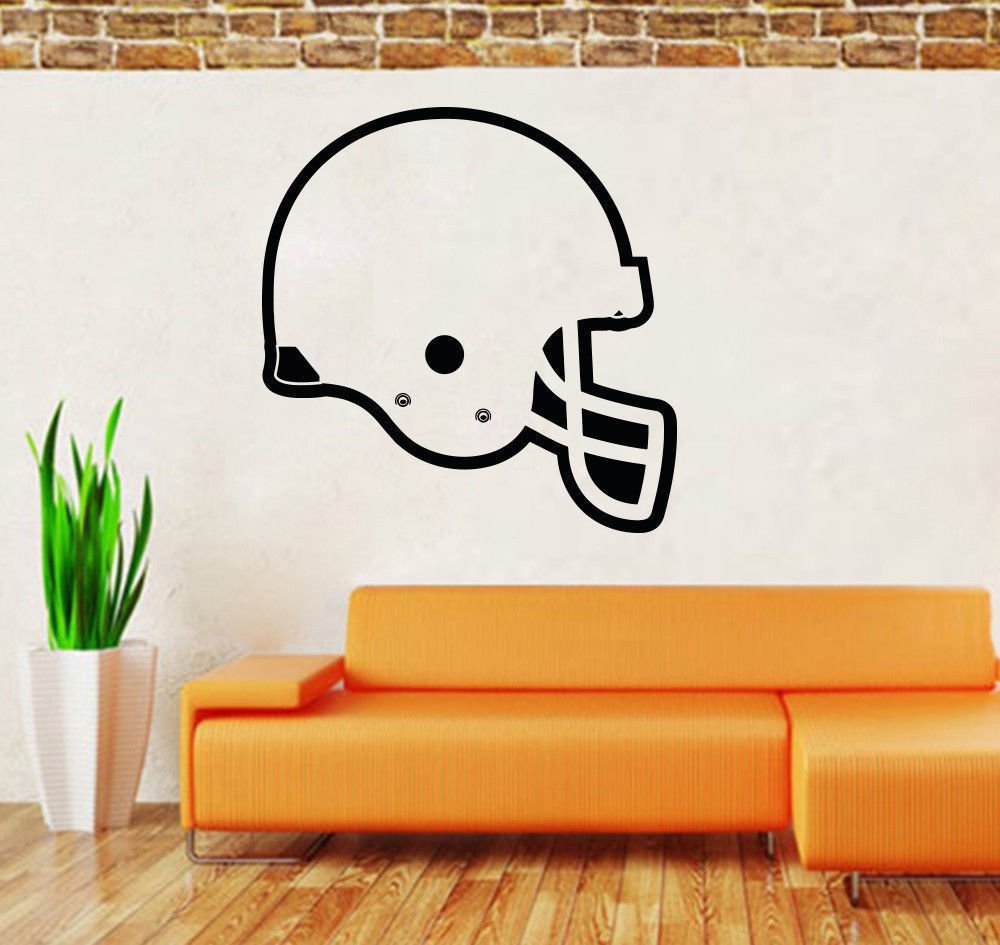 NCAA Wall Mural Vinyl Sticker GYM SPORTS LOGO EMBLEM TEAM HELMET DA2724