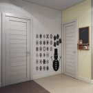 Christmas gift snowman snowflakes snow Stylish Wall Art Sticker Decal 8882