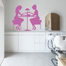 Beauty salon manicure pedicure flower hands Stylish Wall Art Sticker Decal9041-3
