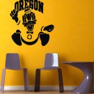 NCAA Oregon Ducks Team GYM SPORTS LOGO Wall Mural Vinyl Sticker DA3133