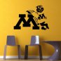 NCAA Wall Mural Vinyl Sticker Gym SPORTS LOGO Minnesota Golden Gophers DA3010