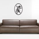 Wall Sticker Decal American Baseball MLB Team Logo Cleveland Indians Gm0812