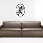 Wall Sticker Decal American Baseball MLB Team Logo Cleveland Indians Gm0812