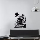 Wall Decor Vinyl Decal Sticker TWO LOVERS SKELETON DA784