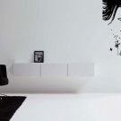 Beautiful Face Girl Woman Hair Salon Wall Decor Vinyl Decal Sticker tz118