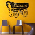 NCAA Oklahoma Sooners Team GYM SPORTS LOGO Wall Mural Vinyl Sticker DA3115