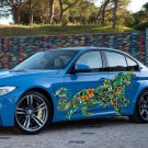 Wolf Multicolored Animal Patterns Full Color Car Decal Sticker KC-263 FRST