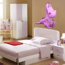 Purple Dragon Fairytale Children Room Full Color Wall Decal Sticker AN-681 FRST