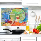 Colorful Still Life Kitchen Full Color Wall Decal Sticker AN-461 FRST