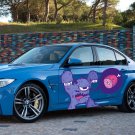 Academy Of Monsters Cartoon Full Color Car Decal Sticker KC-215 FRST