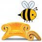 Crazy Bee Children'S Room Full Color Wall Decal Sticker AN-488 FRST