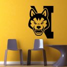 NCAA Wall Mural Vinyl Sticker GYM SPORTS LOGO Emblem Northeastern Huskies DA3056
