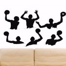 Sport water polo pool swimming man Kids Stylish Wall Art Sticker Decal 9435