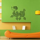 Wall Decor Vinyl Decal Sticker DOG POODLE DA554