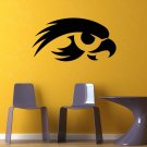 NCAA Wall Mural Vinyl Sticker SPORTS LOGO Team Iowa Hawkeyes DA2886