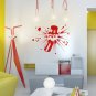 Celebration petard firework New Year Stylish Wall Art Sticker Decal 9068