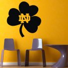 NCAA Notre Dame Fighting Irish GYM SPORTS LOGO Wall Mural Vinyl Sticker DA3110