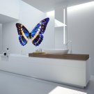 Blue Butterfly Full Color Wall Decal Sticker AN-272 FRST