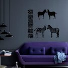 Animal safari nature zebra pattern template Stylish Wall Art Sticker Decal 8823