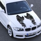 Black Wing Angel And Devil Full Color Car Decal Sticker KR-115 FRST