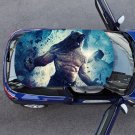 Person Bear Force Fangs Full Color Car Decal Sticker KC-61 FRST