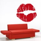 Red Lips Modern Art Full Color Wall Decal Sticker AN-389 FRST