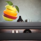 Fruits Apple Orange Kitchen Full Color Wall Decal Sticker AN-333 FRST