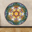 India Mandala Yoga Ornament Buddha Full Color Wall Decal Sticker AN-62 FRST