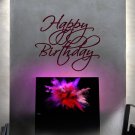 Happy Birthday celebration holiday Balloons Stylish Wall Art Sticker Decal 9070