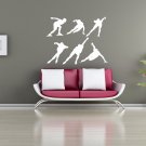 Sport Skating skates skater man woman Stylish Wall Art Sticker Decal 9434