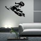 Ski doo jumping Snowmobile sport race Stylish Wall Art Sticker Decal 9366