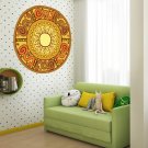 India Mandala Yoga Ornament Buddha Full Color Wall Decal Sticker AN-593 FRST