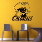 NCAA Wall Mural Vinyl Sticker GYM SPORTS LOGO TEAM COLONIALS DA2852
