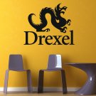 NCAA Wall Mural Vinyl Sticker GYM SPORTS LOGO EMBLEM DREXEL DA2787