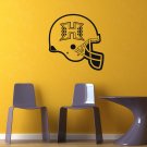 NCAA Wall Mural Vinyl Sticker GYM SPORTS LOGO TEAM H HELMET DA2823