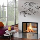 Beautiful Girl Face Beauty Spa Salon Wall Decor Vinyl Decal Sticker tz604