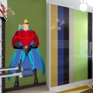 Superhero Comics Boys Room Full Color Wall Decal Sticker AN-303 FRST