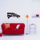 Wall Sticker Decal American Football NFL Team Logo Denver Broncos Gm0333