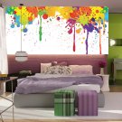 Bright Painting Blur Watercolor Full Color Wall Decal Sticker AN-626 FRST