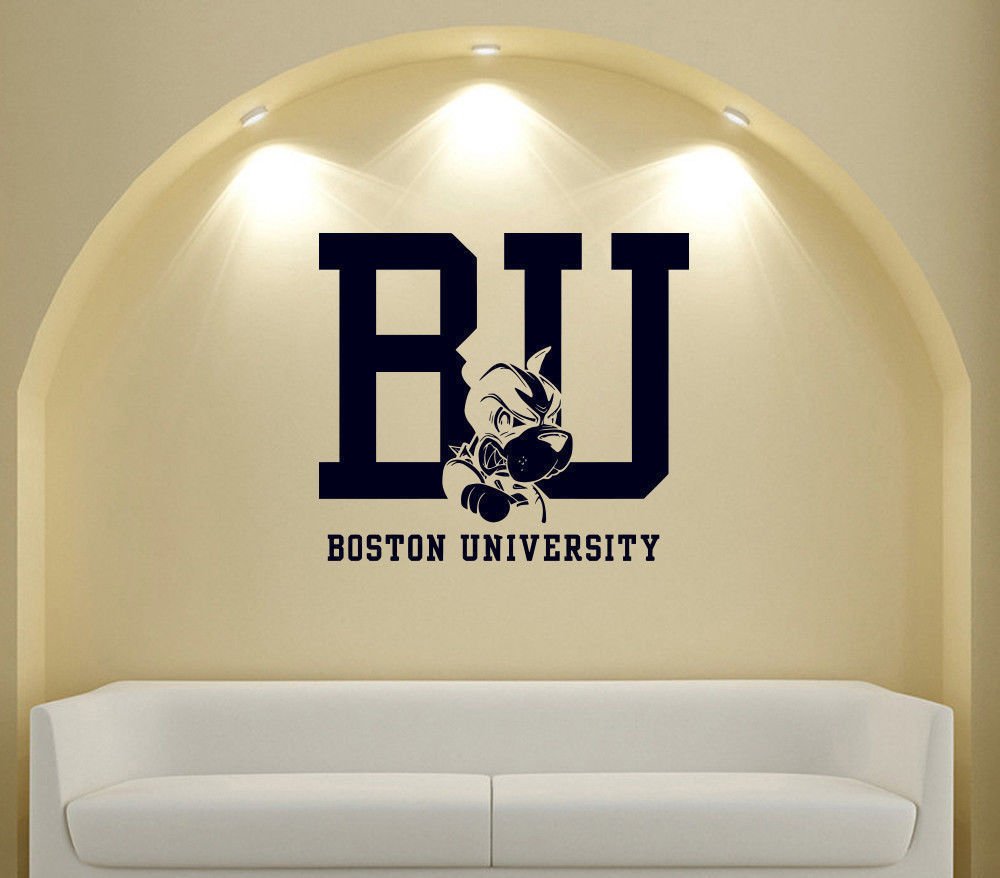 NCAA Wall Mural Vinyl Sticker GYM STORE SPORTING LOGO TEAM BOSTON DA2685