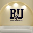 NCAA Wall Mural Vinyl Sticker GYM STORE SPORTING LOGO TEAM BOSTON DA2685