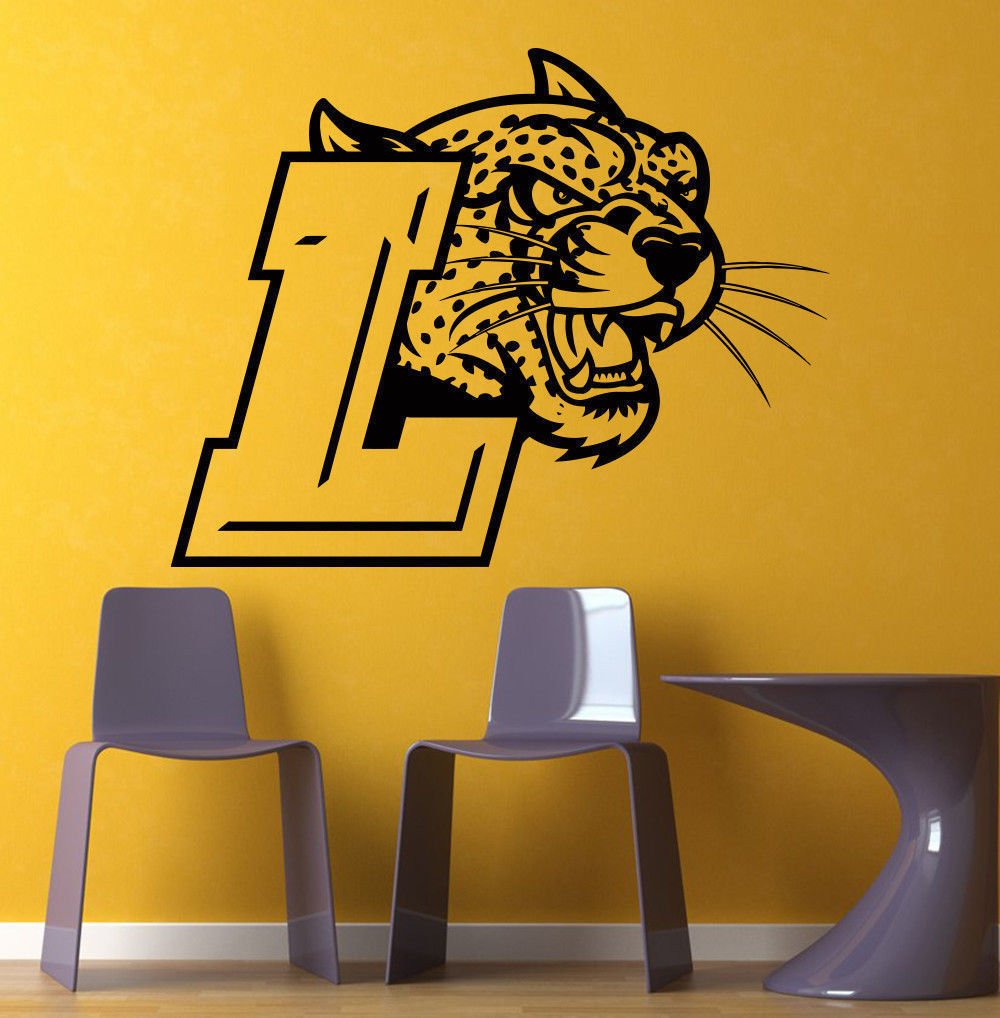 NCAA Wall Mural Vinyl Sticker Gym SPORTS LOGO Team Lafayette Leopards DA2956
