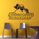 NCAA Wall Mural Vinyl Sticker SPORTS LOGO Northern Arizona Lumberjacks DA3061