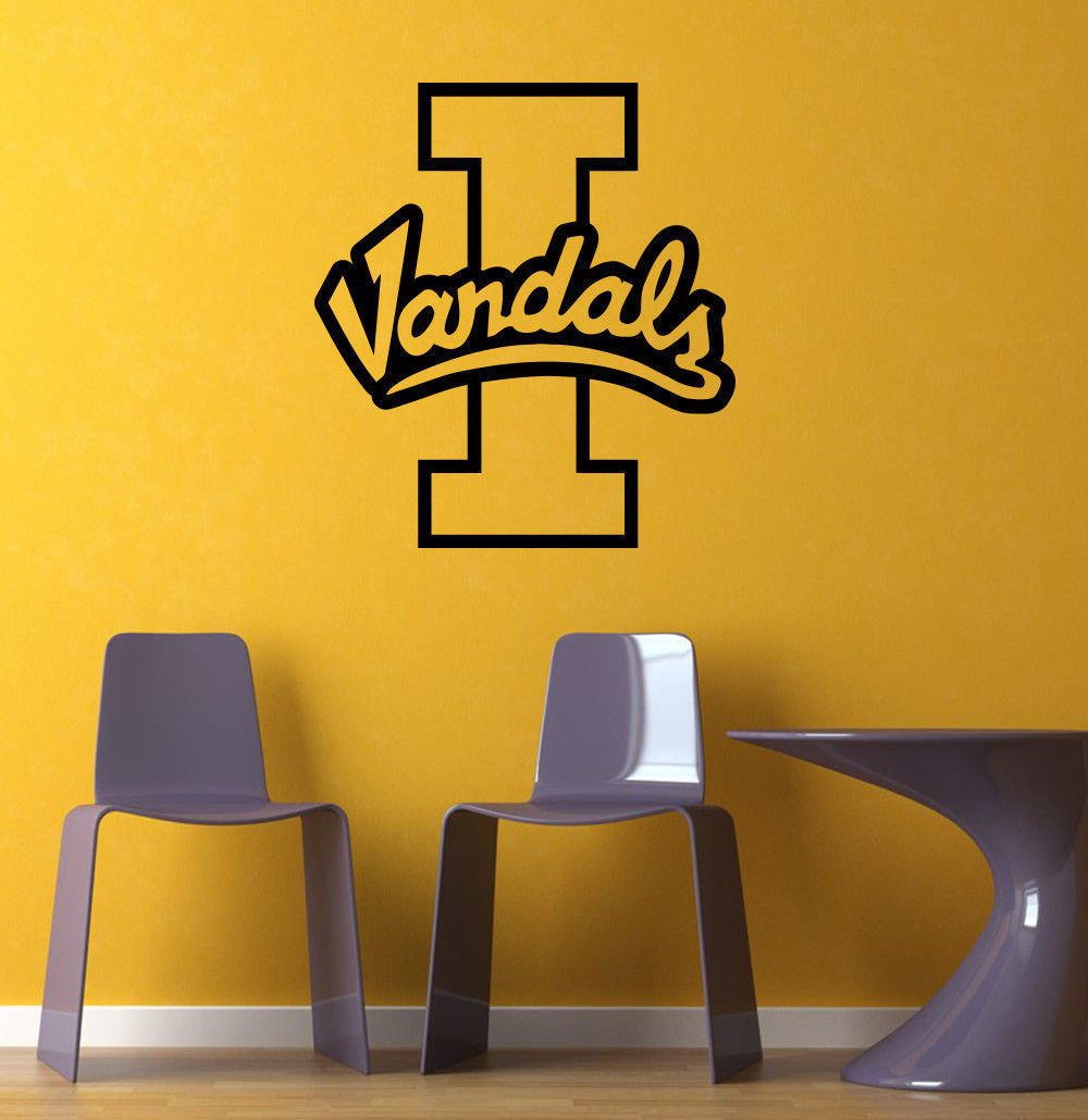 NCAA Wall Mural Vinyl Sticker Gym SPORTS LOGO Team Idaho Vandals DA2914