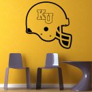 NCAA Wall Mural Vinyl Sticker Gym SPORTS LOGO Helmet Kansas Jayhawks DA2966