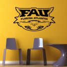 NCAA Wall Mural Vinyl Sticker GYM SPORTS LOGO TEAM FLORIDA ATLANTIC DA2873