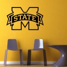NCAA Wall Mural Vinyl Sticker GYM SPORTS LOGO Mississippi State Bulldogs DA3029